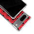 DC Comics Harley Quinn Logo Pattern Google Pixel 7a Clear Case